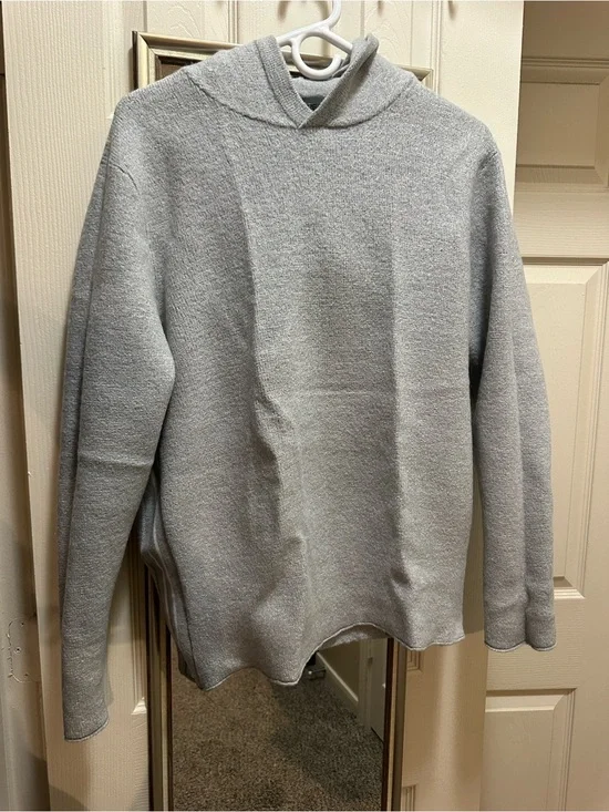 G/FORE Men's Grey wool hoodie XL