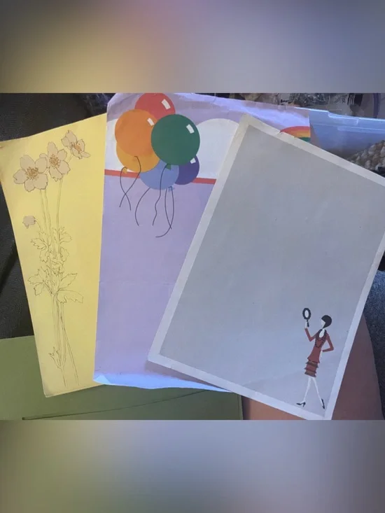 Vintage Printed Stationary