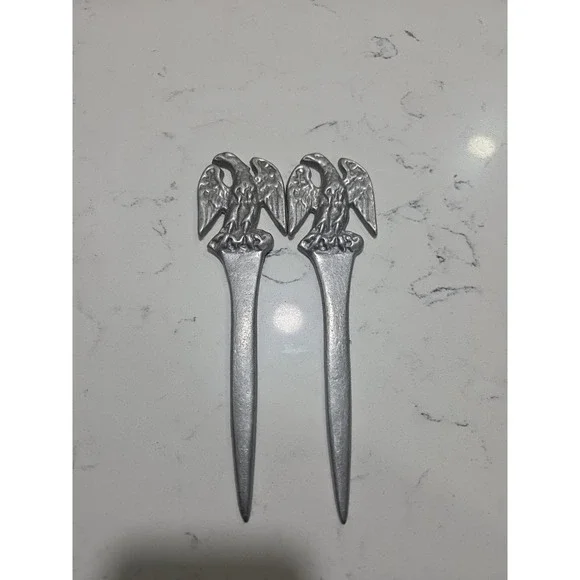 2 Vintage AMERICAN EAGLE Letter Opener From 1942