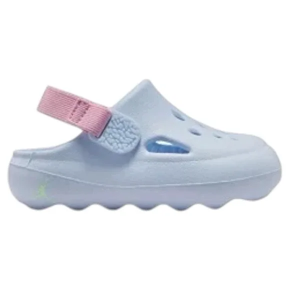 Jordan Hydrip Baby/Toddler Shoes Half Blue/Vapor Green/Med Soft Pink Clog