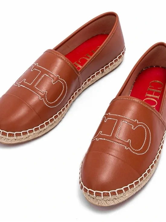 CH Tan Espadrille Slip-Ons