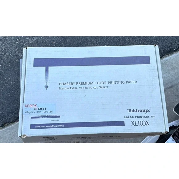 Xerox Phaser Premium Color Printing Paper Tabloid Extra 12x18 500 Sheets 3R12511