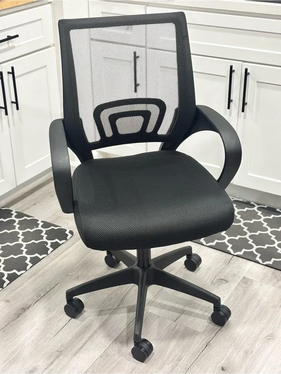 Black Mesh Task Chair - Comfortable Home Office Seating ❗️🌟😍