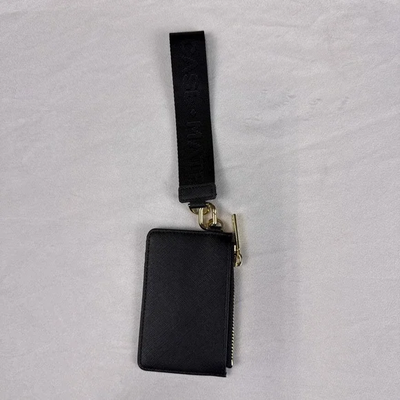 Case-Mate Essential Wristlet Set Wallet Black Saffiano Vegan Leather Universal‎