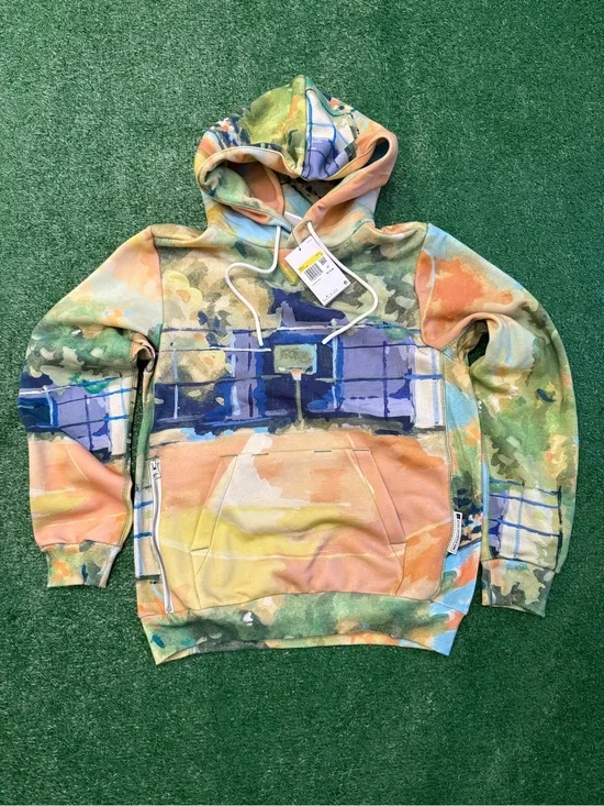 ❌SOLD❌ Standard Issue Therma-FIT Stained Glass Pullover Basketball Hoodie ❌SOLD❌