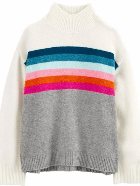 NWT OshKosh B'gosh Multicolor Striped Sweater