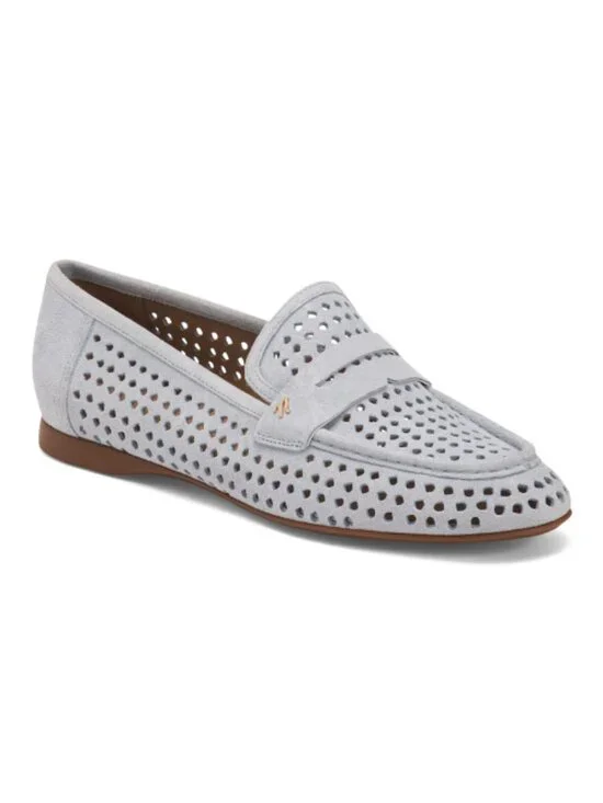 NATURALIZER PREMIUM Suede Bloom Perforated Comfort Flats