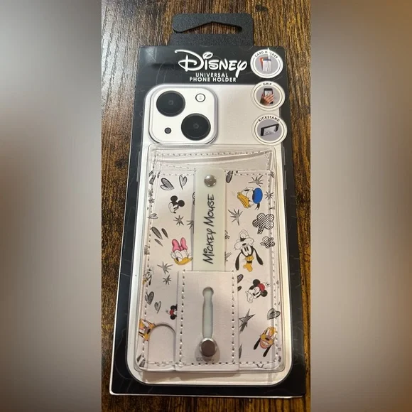 Disney Mickey Mouse Universal Phone Holder (white) NWT