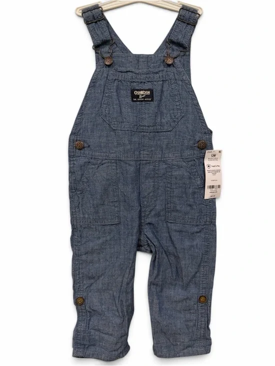 OshKosh B'gosh Blue Chambray Overalls