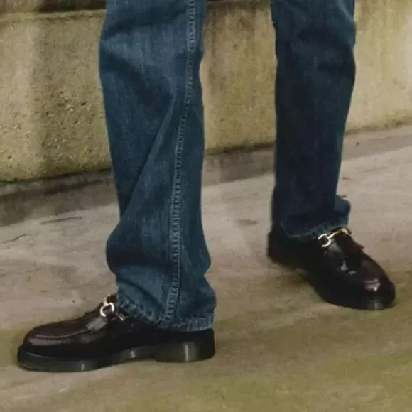 BRAND NEW DR MARTENS ADRIAN SNAFFLE SMOOTH LEATHE LOAFERS