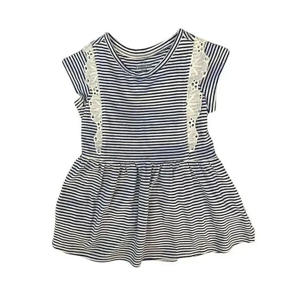 Oshkosh B'Gosh Blue/White Shirt (5)