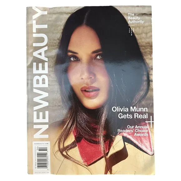 New Beauty Magazine Fall Winter 2025 Olivia Munn Readers Choice Awards