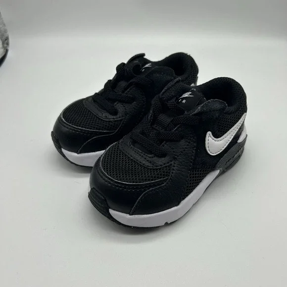 Nike Air Max Excee Black TD Kids Size 5C Black Sneakers CD6893-001