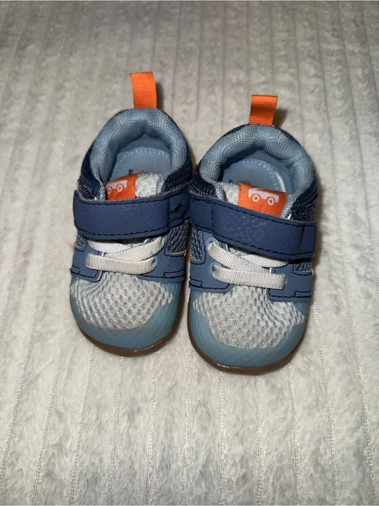 See Kai Run Blue Toddler Sneakers First Walker Sz 4