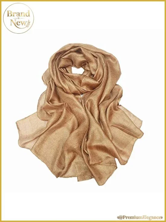 Women's XL Flax Shawl Wrap Scarf Pashmina for Wedding Evening Party