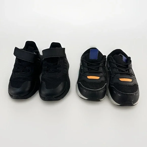 Lot 4 Toddler Shoes Nike Adidas Puma Old Navy Sizes 22 23 23.5 7 Used