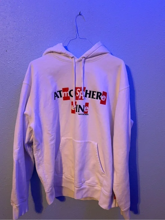 Supreme x ANTIHERO Atmosphere Hoodie Black FW22