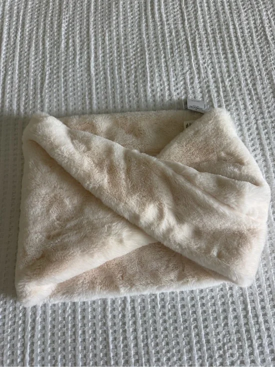 American Eagle Faux Fur Twist Infinity Scarf