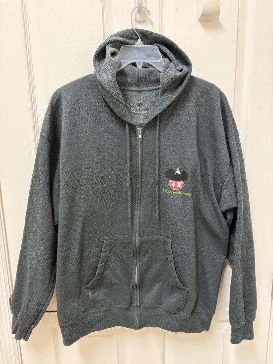 Disney Parks Adult Hoodie Most Magical Holiday on Earth Mickey and Pals Size XL