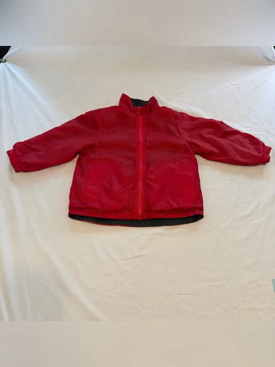 Oshkosh Red Kids' Zip-Front Jacket reversible Size 5