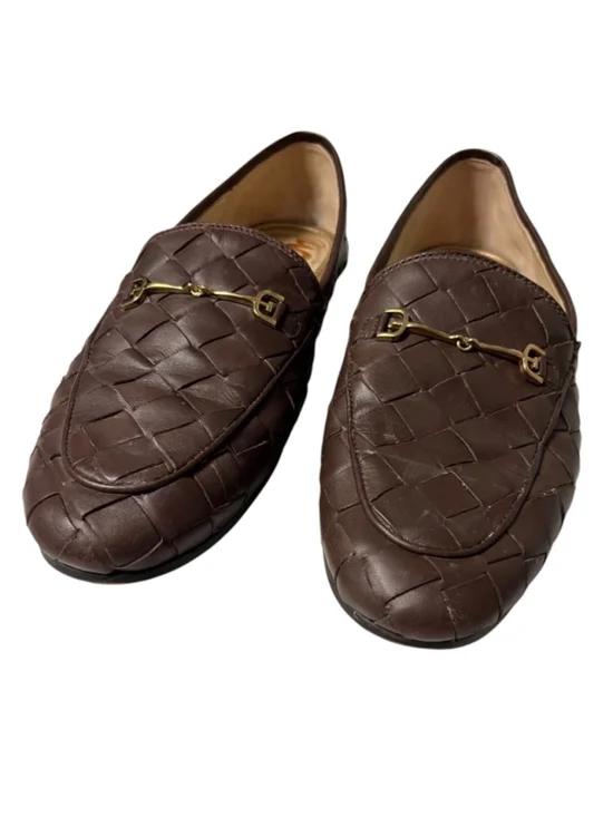 Sam Edelman Loraine Woven Bit Leather Loafers 10.5