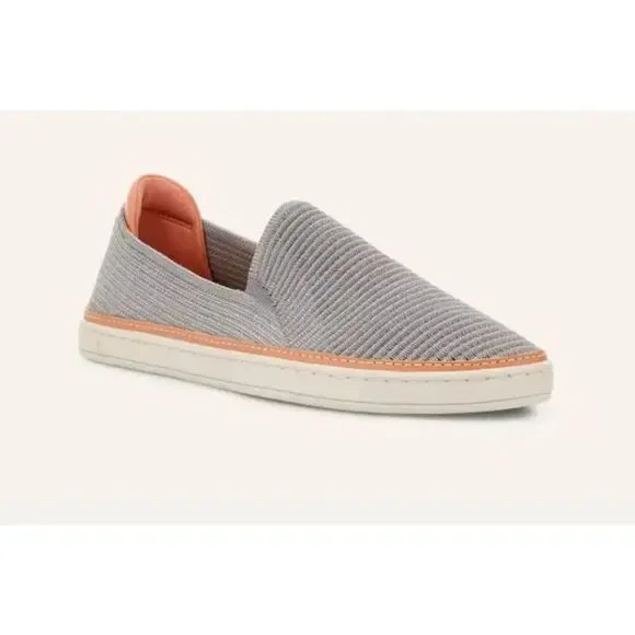 Ugg Sammy grey metallic loafer flats size 9.5