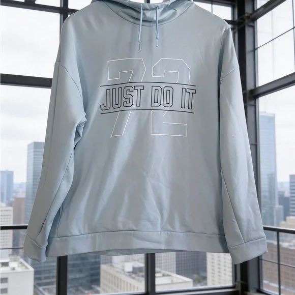Nike Men's Sky Blue Sweatshirt