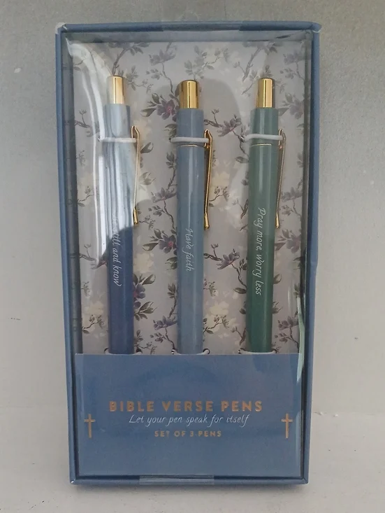 Bible Verse Pens Set