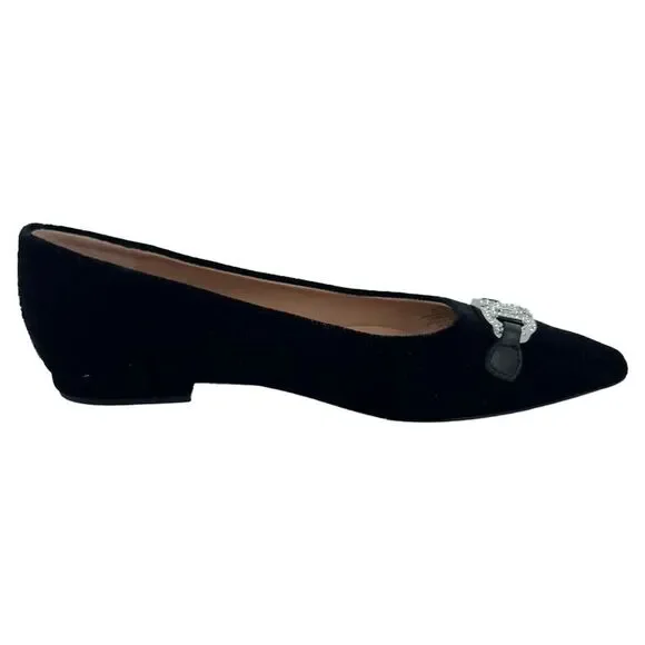 Lauren Ralph Lauren Lilah Ballet Flats in Black Velvet