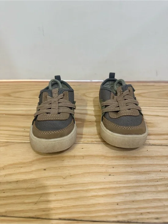OshKosh B'gosh Brown & Olive Kids Sneaker Sneakers