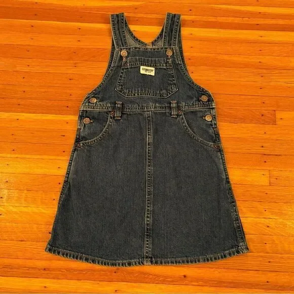 Osh Kosh B’Gosh denim overall dress