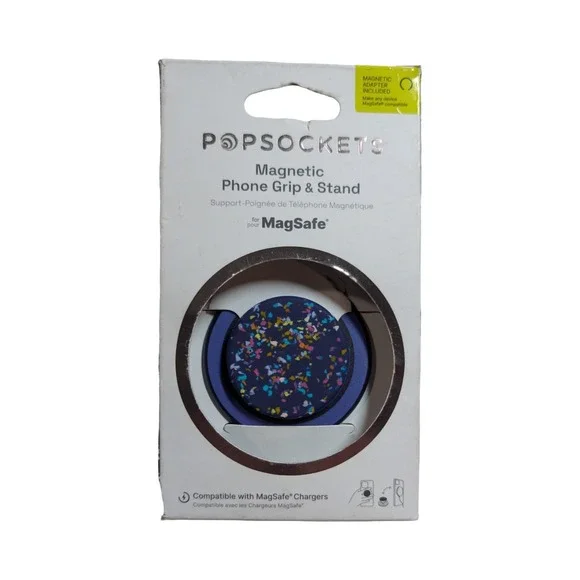 37-O PopSockets‎ PopGrip Magnetic Phone Grip & Stand MagSafe - Confetti Blue