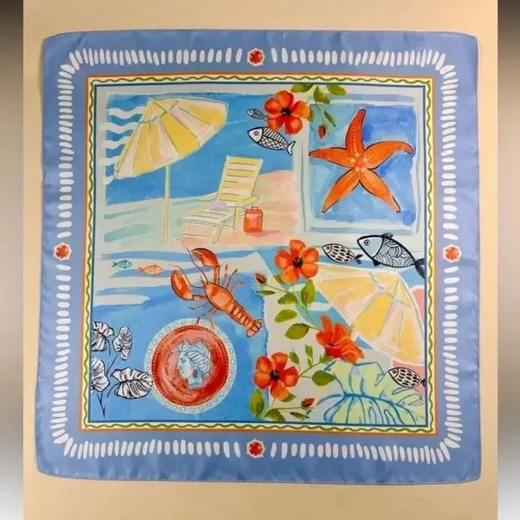 Fish scarf P107