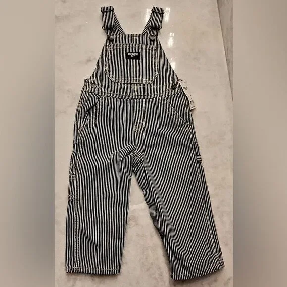 Oshkosh B'gosh Baby Boy Vestbak Bib Overalls 18 mon