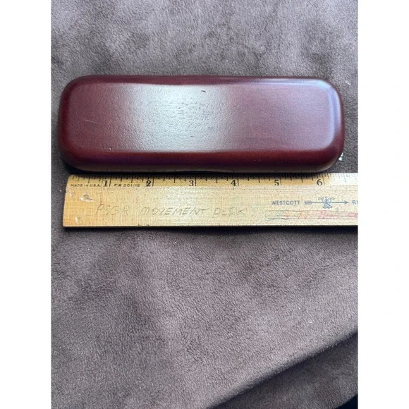 Vintage The Bombay Company Inc 1994 Wood Pen Case with wooden Pen‎ gift set