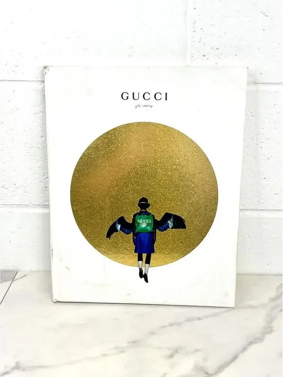 Gucci Gift Catalog Book with price/gift giving list inserts 2017 Collectors Item