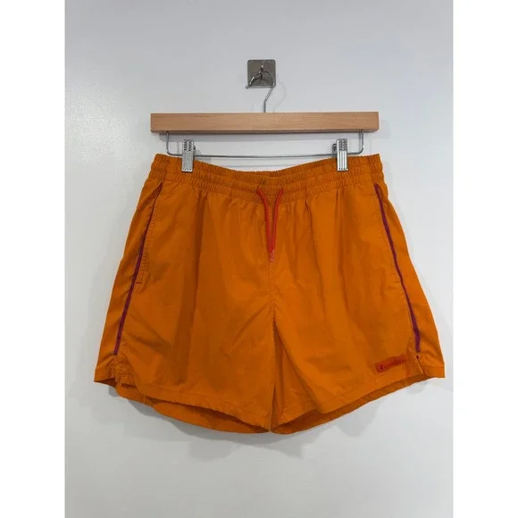 Cotopaxi Men Brinco Orange Swim Board Shorts Recycled Nylon Mesh Lined Medium