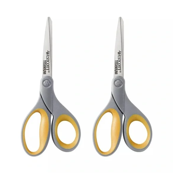 Wescott Double Pack Titanium Heavy Scissors NIP