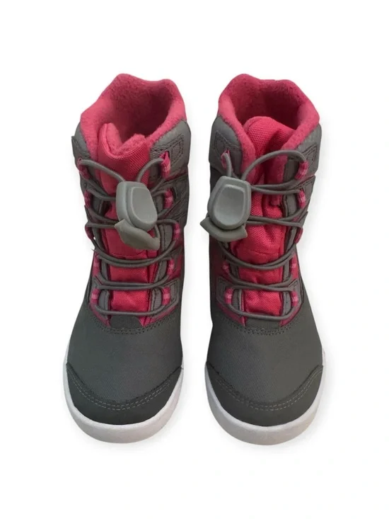 Merrell Snow Bank 3.0 Waterproof Insulated Snow Boots Toddler 10 Grey Pink