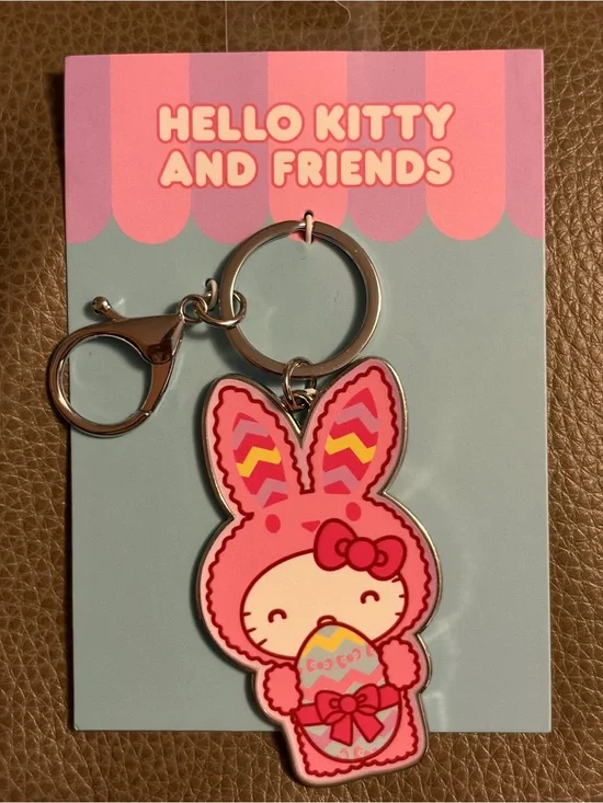 Sanrio White Balloon Ties with Hello Kitty & Friends Design