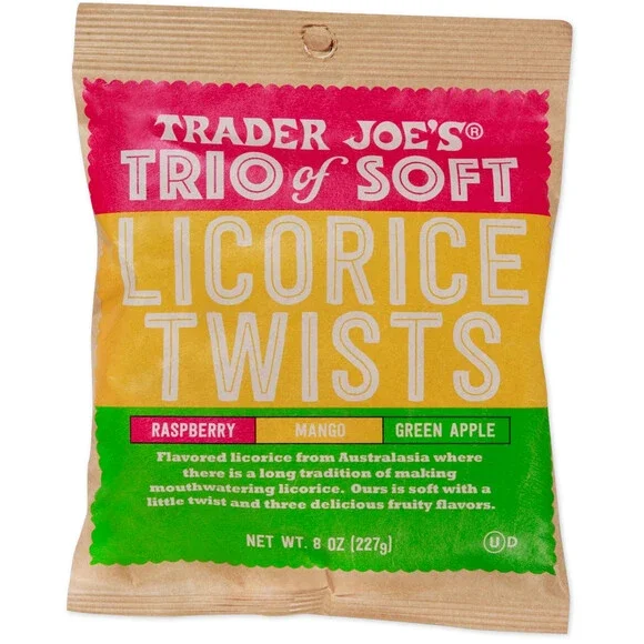 Trader Joe's — Trio of Soft Licorice Twists