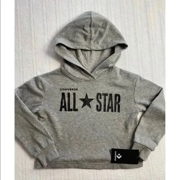 CONVERSE ALL STAR GIRLS Gray Hoodie