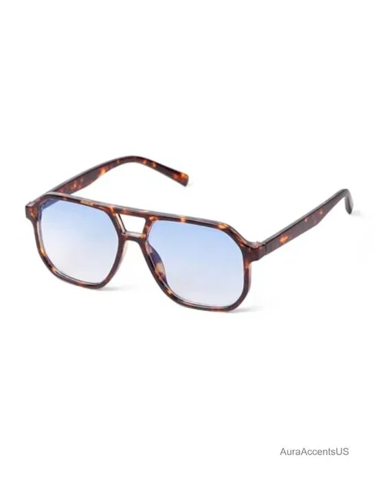 Oversized Aviator Sunglasses UV400 Protection Lightweight