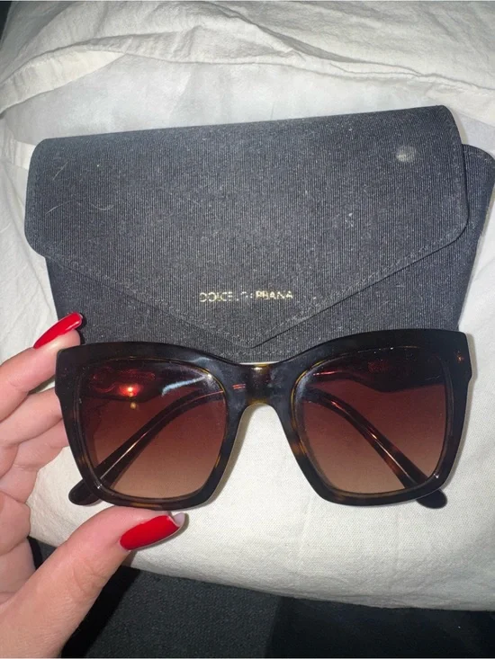 Dolce & Gabbana Women’s Tortoiseshell Cat-Eye Sunglasses - Brown Lenses