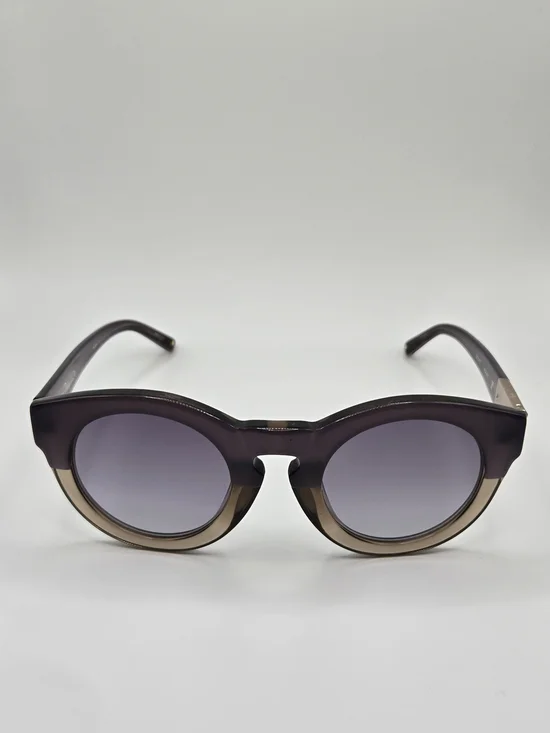 3.1 Phillip Lim sunglasses, feature Round Gradient Frame Sunglasses Purple Taupe
