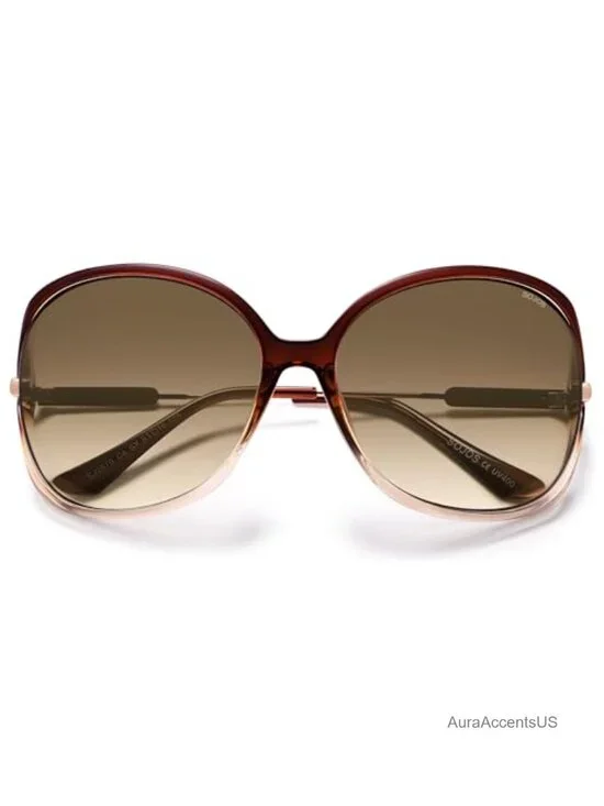 Oversized Butterfly Sunglasses UV400 Full-Frame Photochromic