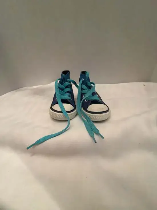 Converse All Star High Top Toddler Shoes Blue Robin's Egg Blue Size 4