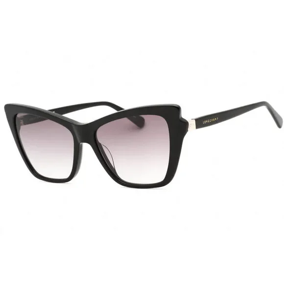 NWT Longchamp LO669S-001 56mm New Sunglasses