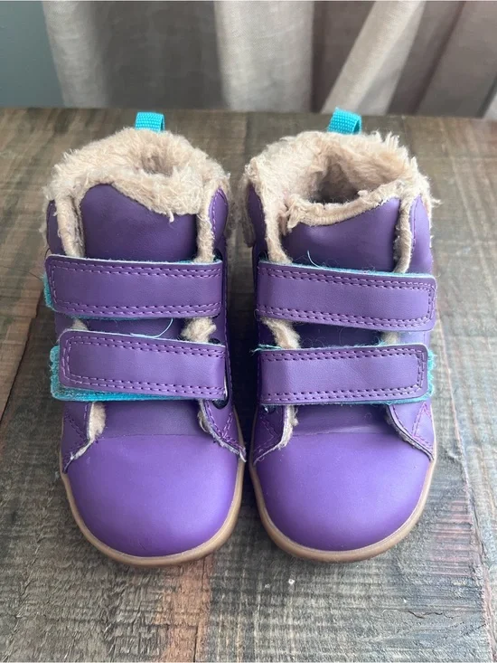 Ten Little Purple Toddler Boots size 7.5