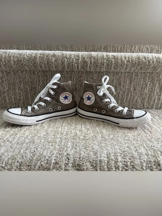 Converse Chuck Taylor All Star high-top sneakers charcoal gray-Little Kids Sz 12